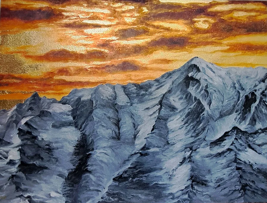 Зображення "berezniak zugschpitze 60x80,25" від Nataliia Berezniak, розмір: 60x80,25 cm