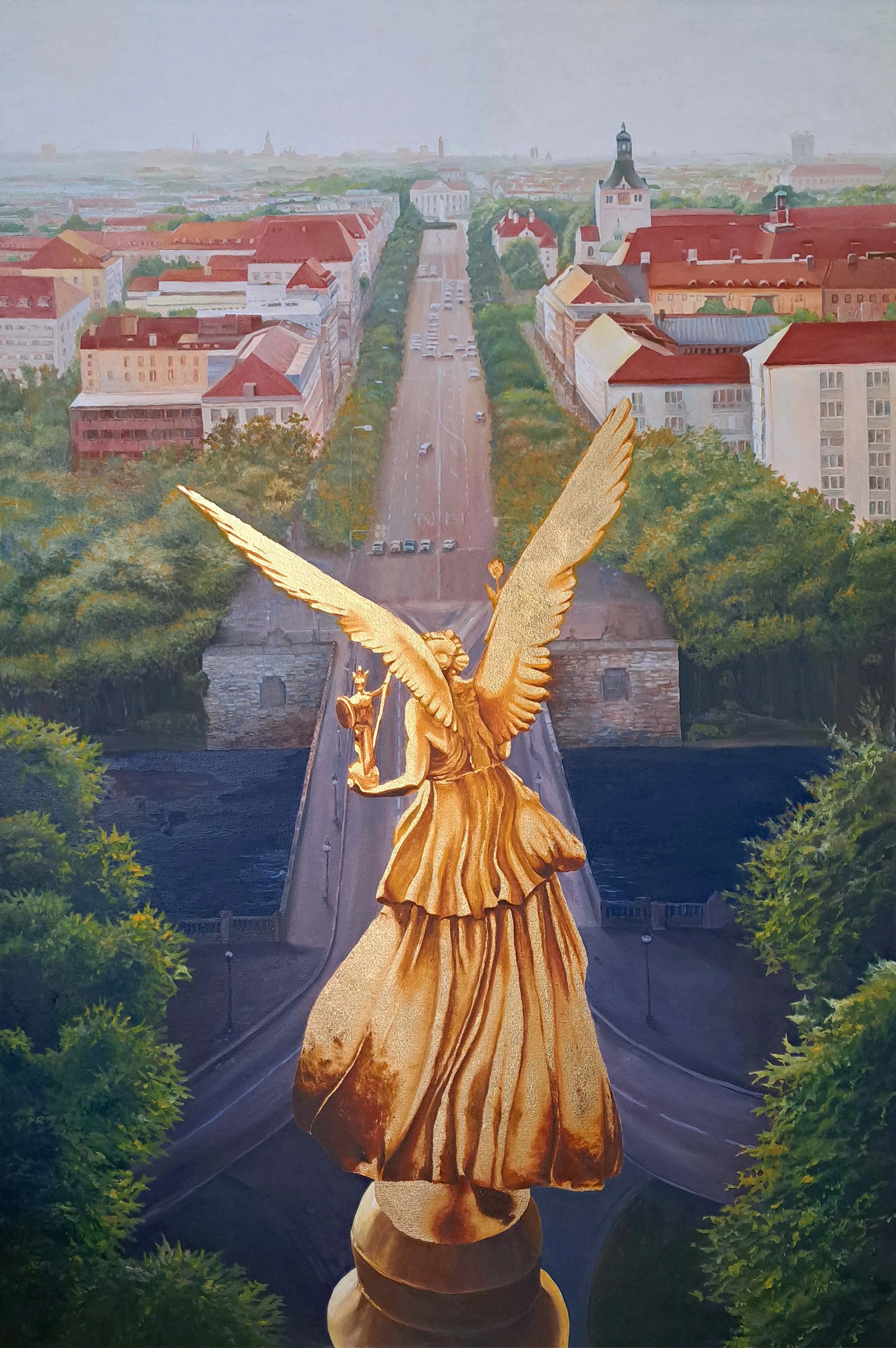 Зображення "Angel of Peace 150x100" від Nataliia Berezniak, розмір: 150x100 cm