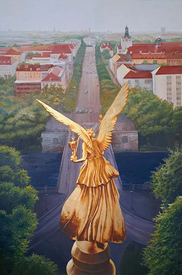 Зображення "Angel of Peace 150x100" від Nataliia Berezniak, розмір: 150x100 cm
